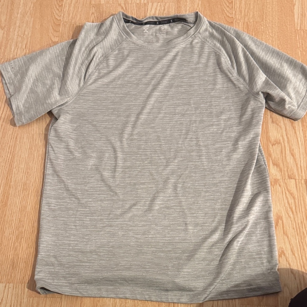 Xersion Light Gray Men's Short Sleeve Tee
